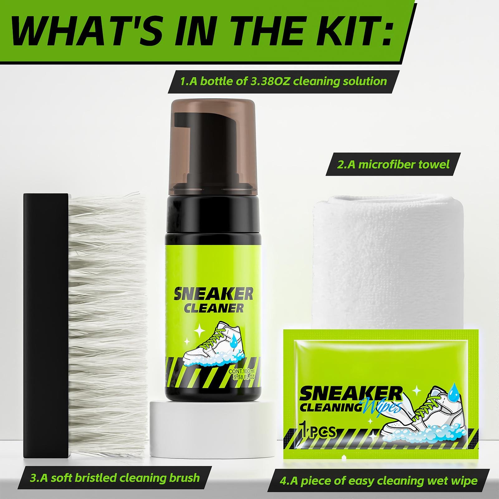 Sneaker Cleaner 4 Pieces 100ml - Sneaker Care For Canvas Fabrics incelemesi ve fiyatı