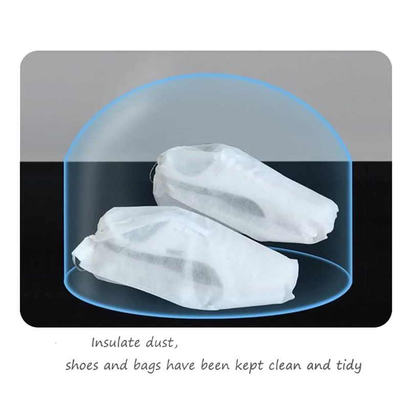 AEE8-100Pcs Non-Woven Shoe Dus - Shoe Bag Dust incelemesi ve fiyatı