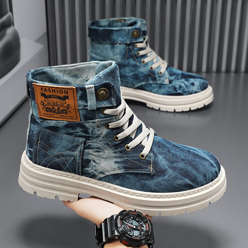 Spring High Top Mens Shoes 202 - Sneaker Care Set incelemesi ve fiyatı