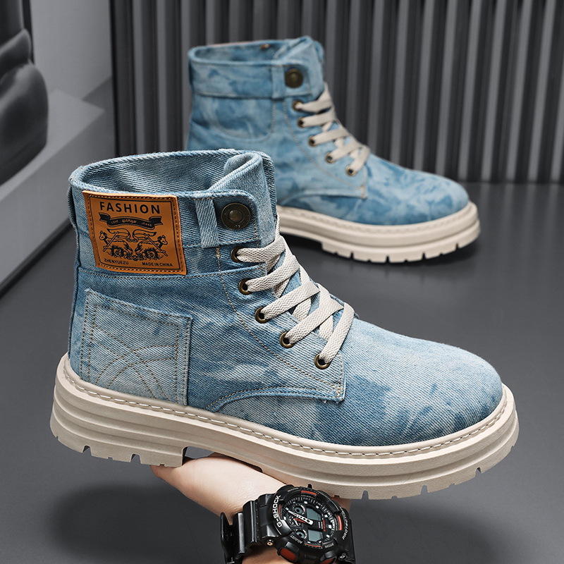 Spring High Top Mens Shoes 202 - Sneaker Care Set incelemesi ve fiyatı