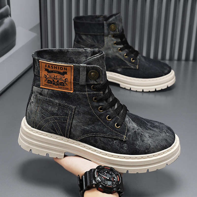 Spring High Top Mens Shoes 202 - Sneaker Care Set incelemesi ve fiyatı
