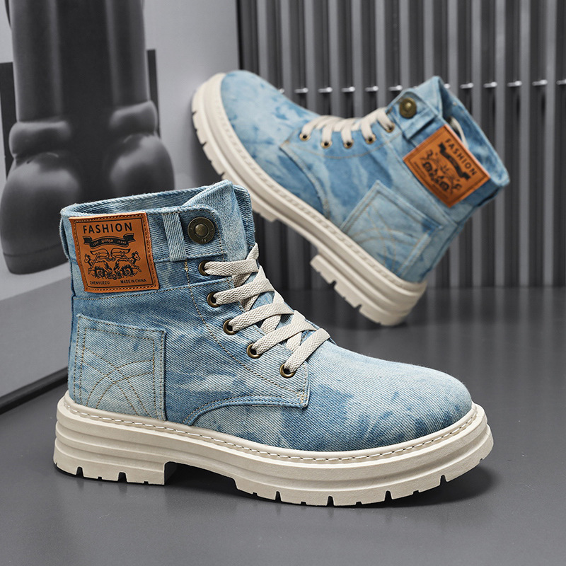 Spring High Top Mens Shoes 202 - Sneaker Care Set incelemesi ve fiyatı