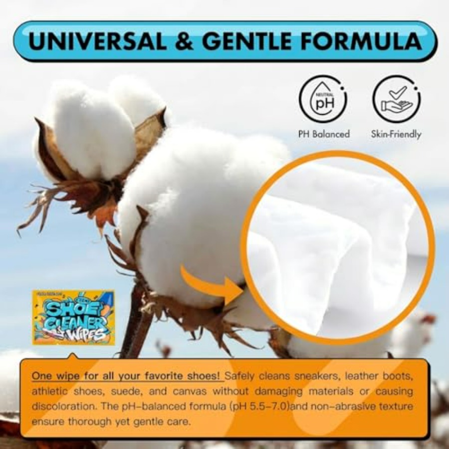 Shoe Cleaner Wipes, Shoe Clean - Sneaker Leather Care incelemesi ve fiyatı