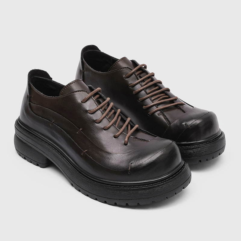 Men's Brown Leather Shoes Men' - Sneaker Career incelemesi ve fiyatı