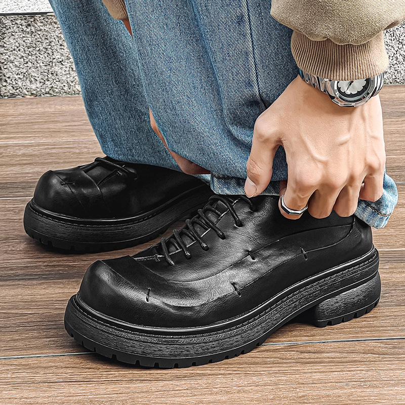 Men's Brown Leather Shoes Men' - Sneaker Career incelemesi ve fiyatı