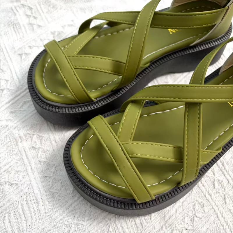 Evening Breeze Cross Strap Pla - Insole Memory Foam incelemesi ve fiyatı