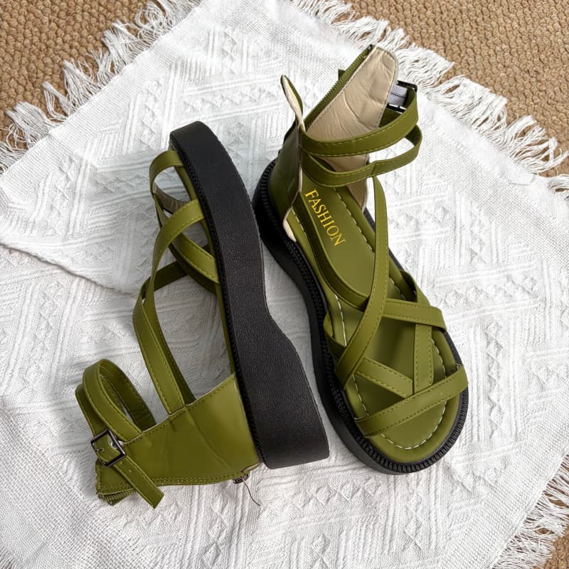 Evening Breeze Cross Strap Pla - Insole Memory Foam incelemesi ve fiyatı