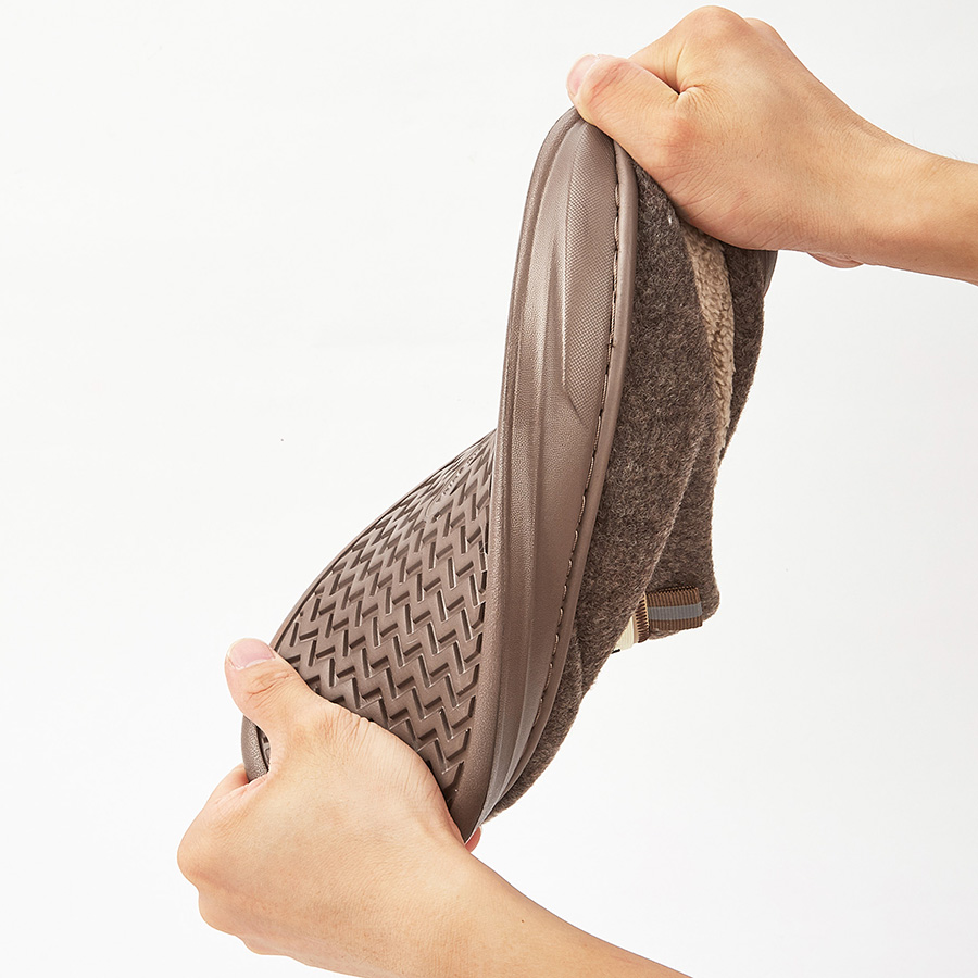 Warm Felt Slippers Men EVA Mem - Insole Memory Foam incelemesi ve fiyatı