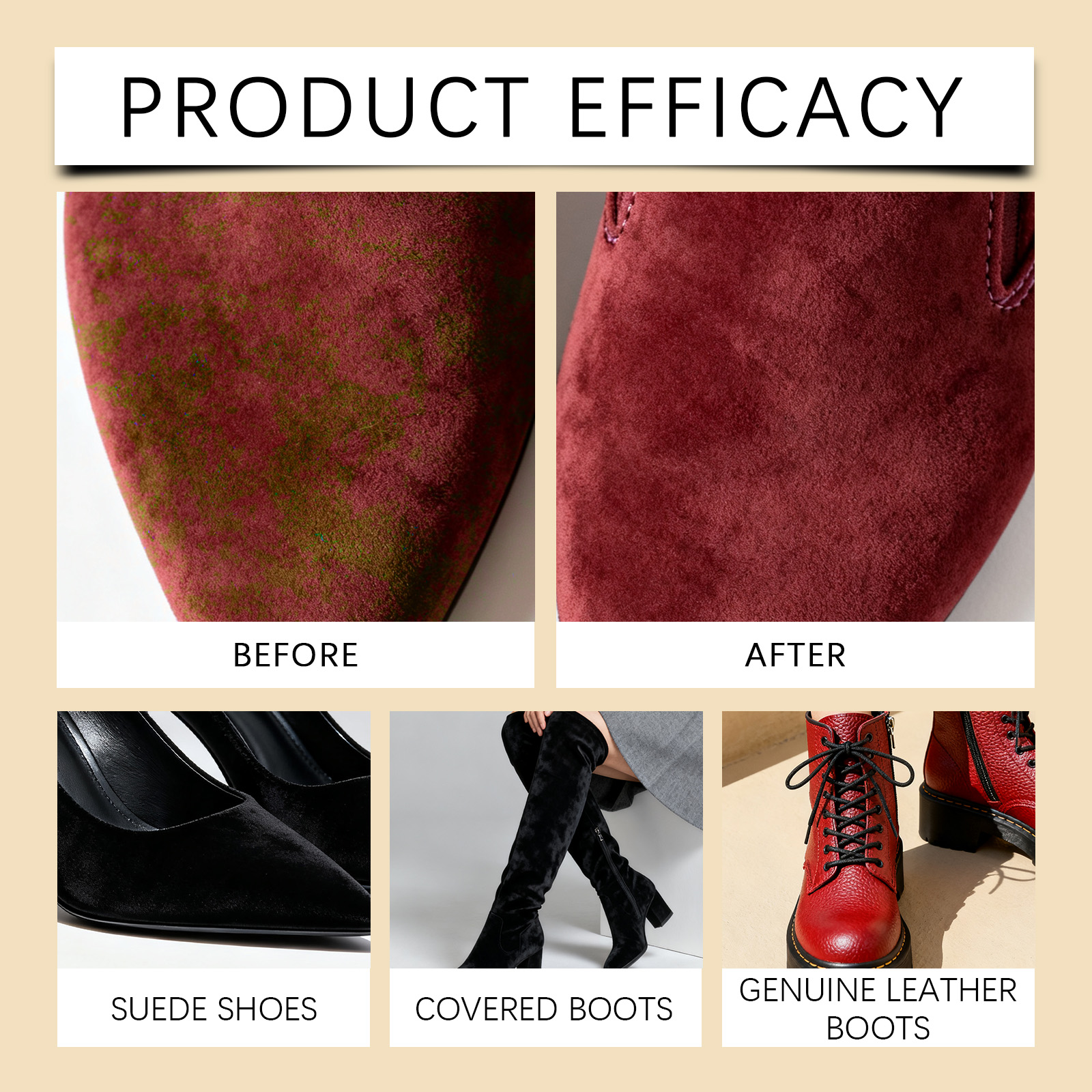 Suede Cleaner Spray Nubuck Car - Sneaker Leather Care incelemesi ve fiyatı