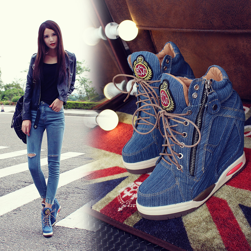 Big Size Women's Denim Wedges  - Sneaker Zone incelemesi ve fiyatı