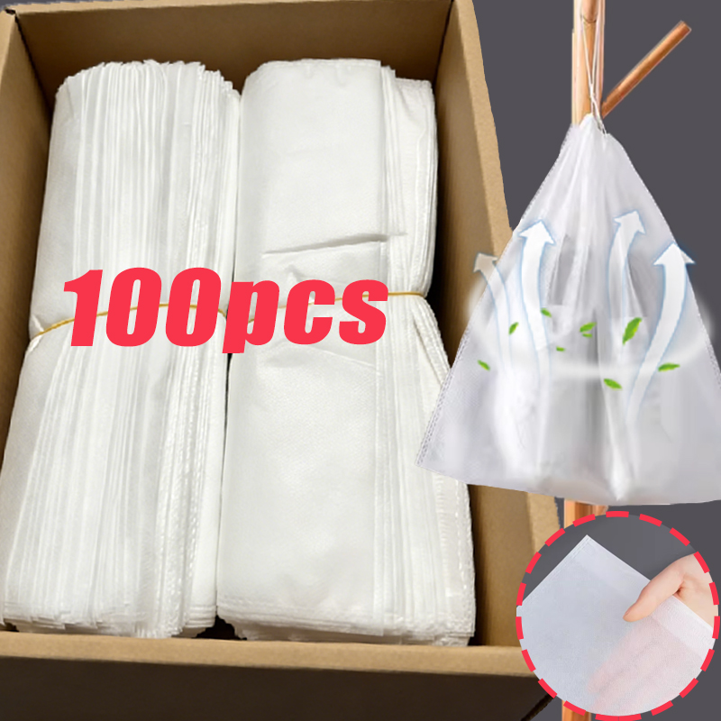 1-100pcs Shoe Storage Bag Whit - Shoe Bag Dust incelemesi ve fiyatı