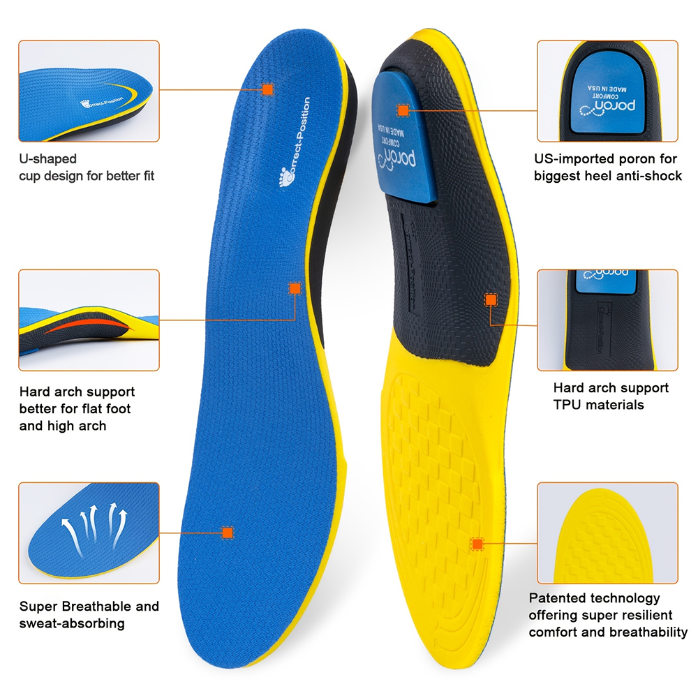 Flat Feet Arch Support Inserts - Sneaker Care Foam incelemesi ve fiyatı