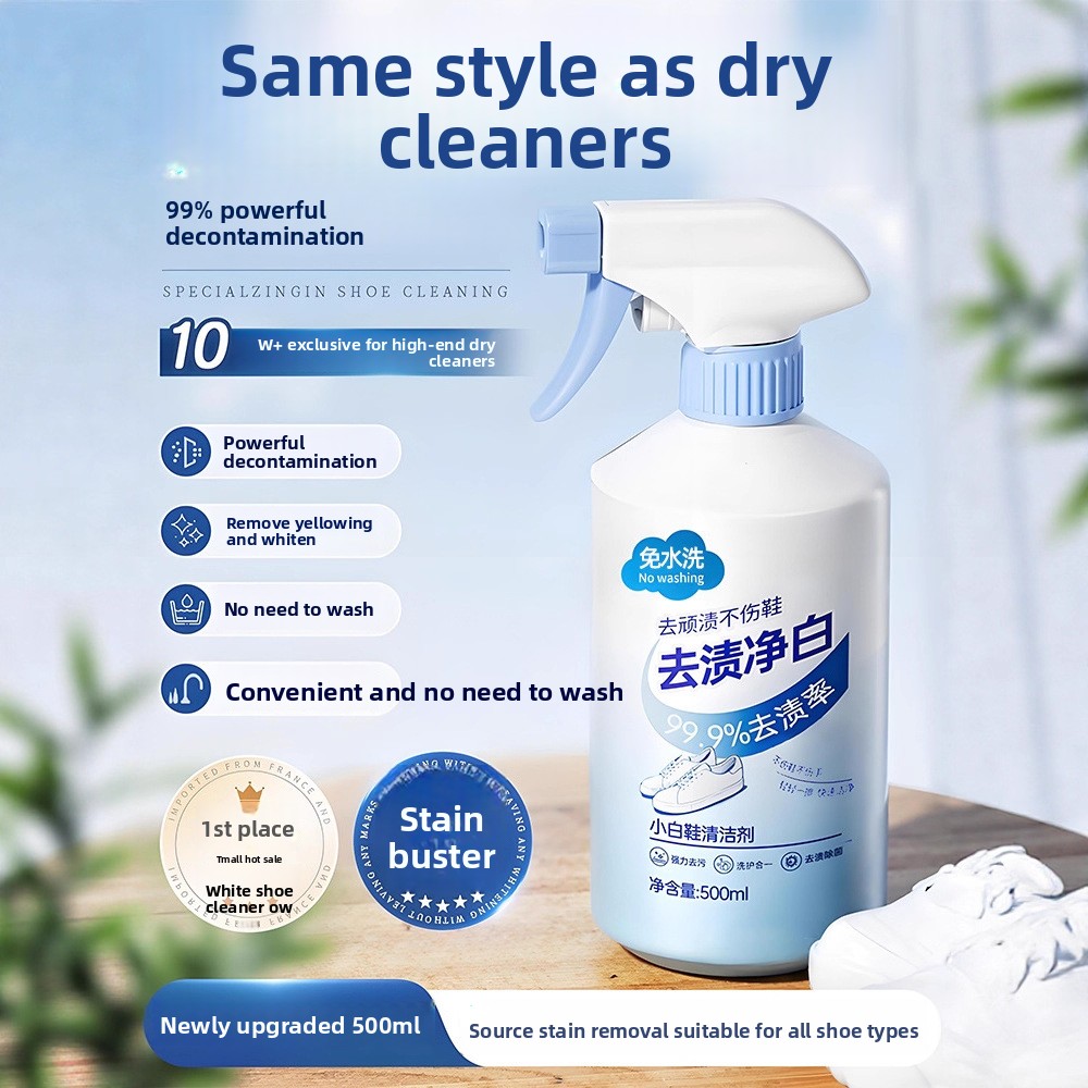 500ml white shoe cleaner no cl - Sneaker Care Foam incelemesi ve fiyatı