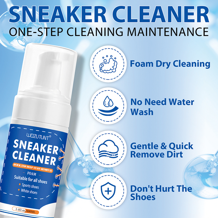 100ml White Shoe Cleaner No-wa - Sneaker Care Foam incelemesi ve fiyatı